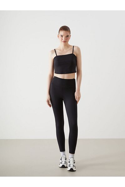 LC Waikiki Square Collar Strap Women's Crop