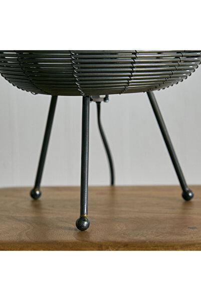 erorex Aron Aluminium Wire Tripod Table Lamp - 22x43 cm