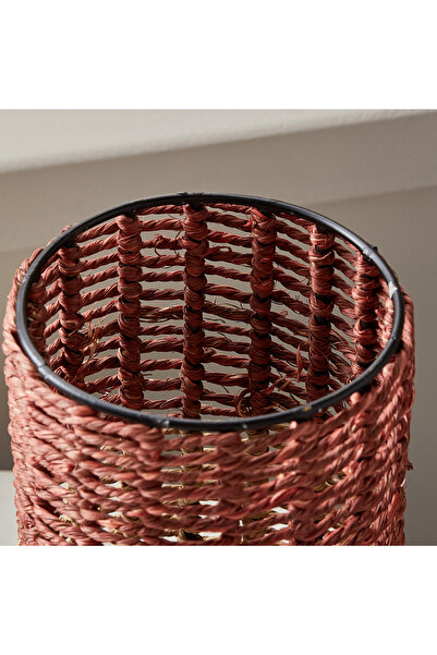 erorex Splendid Metal Wired Cylindrical Vase - 14x14x25.5 cm