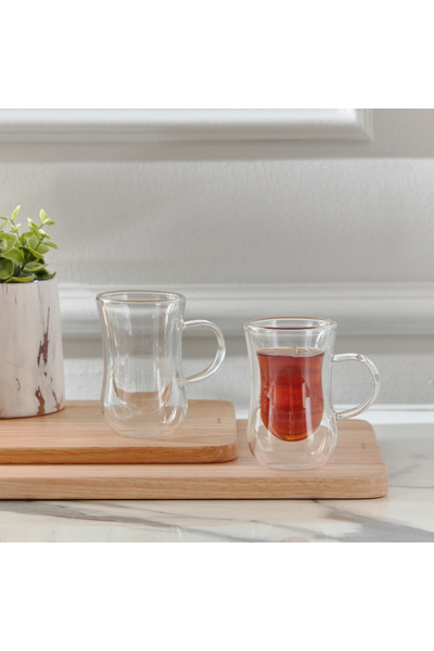 erorex Sip Savor 2-Piece Double Wall Mug Set - 100 ml