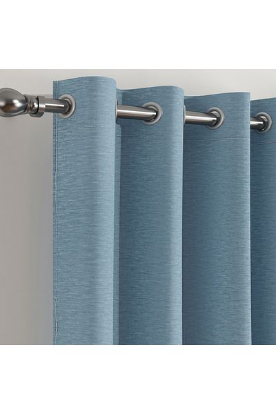 erorex Sera Fiji 2-Piece Blackout Extra Long Curtain Set - 135x300 cm