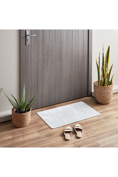 erorex Hazy Rabbit Fur Mat - 45x75 cm
