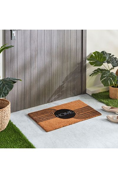 erorex Home Printed PVC Back Coir Doormat - 45x75 cm