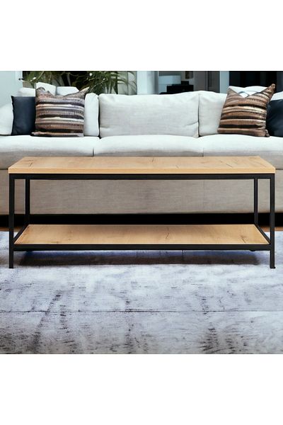 erorex Urban Rectangular Coffee Table with Undershelf
