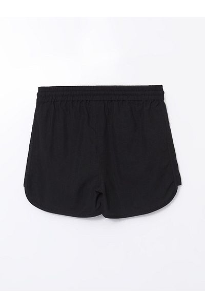 LC Waikiki LCW DREAM Μαύρο γυναικείο μαγιό με ελαστική μέση