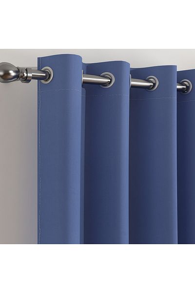 erorex Uni 4-Piece Blackout Curtain Set - 140x300 cm