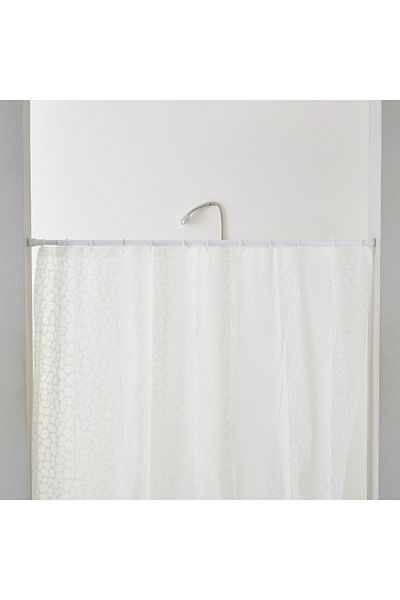 erorex Granta Extendable Shower Curtain Pole - 130x240 cm