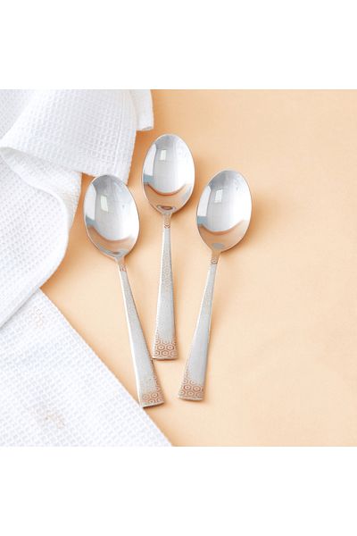 erorex Vivante Printed Dinner Spoon - Set of 3