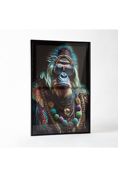 erorex Ersel Animal Framed Picture - 40x60x2.5 cm