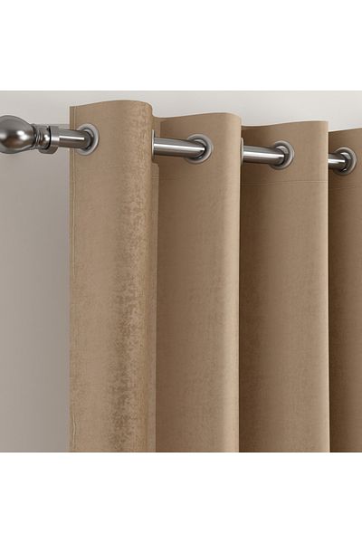 erorex Amelia 2-Piece Extra Long Blackout Curtain Set - 140x300 cm