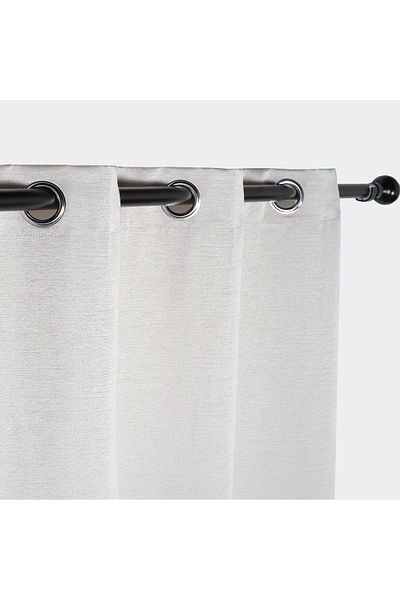 erorex Atlanta Single Jacquard Curtain with Eyelets - 140x240 cm