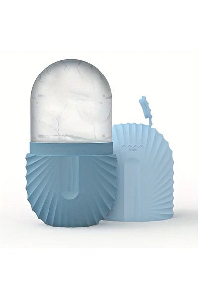 SPEAE Blue Ice Facial Roller Skin Care Beauty Lifting Contouring Tools Ice Cube Trays Ice Globe Balls Face