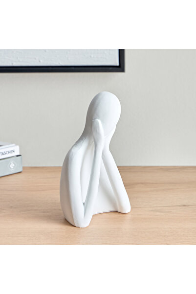 Generic Wren Polyresin Man Accent - 11x7.5x17.5 cm