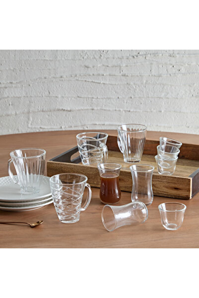 erorex Luminarc Claire Pop 3-Piece Mug Set - 250 ml