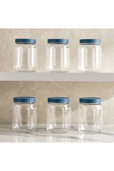 erorex Spectra Pet 6-Piece Small Container Set - 1 L