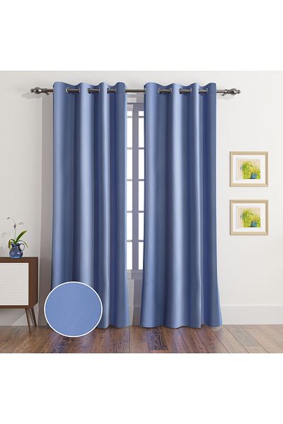 erorex UNI 4-Piece Blackout Curtain Set - 140x240 cm