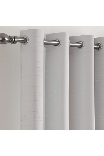 erorex Linear Sheer Curtain Pair - 140x300 cm