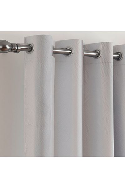 erorex Bristol Extra Long Blackout Single Curtain - 140x300 cm
