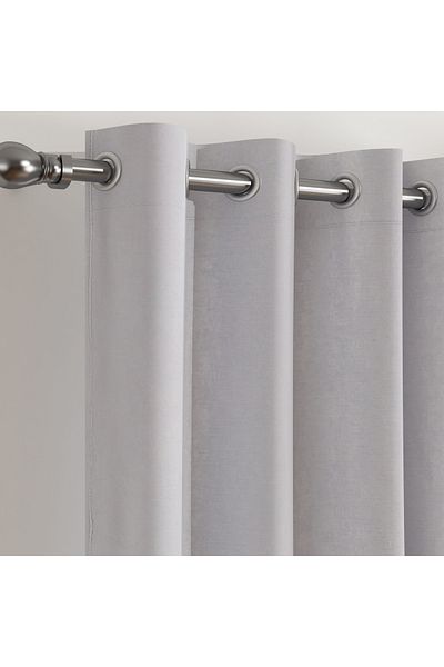 erorex Stella 2-Piece Extra Long Chenille Curtain Set - 140x300 cm