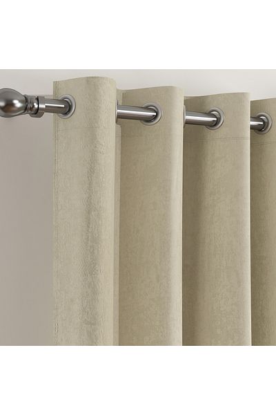 erorex Amelia 2-Piece Extra Long Blackout Curtain Set - 140x300 cm