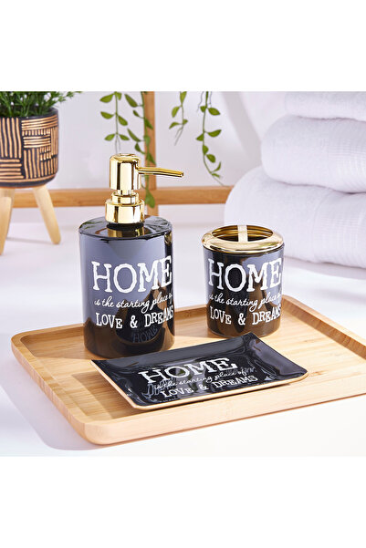 Generic مجموعة إكسسوارات الحمام الزجاجية فيجا المكونة من 3 قطع