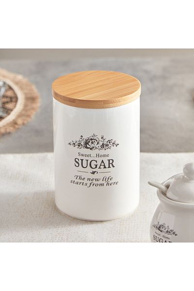 erorex Sweet Home Sugar Canister - 9.5 cm