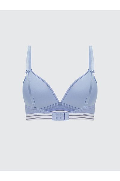 LC Waikiki Lcw Young Lilac Unwired Unpadded Striped First Bra