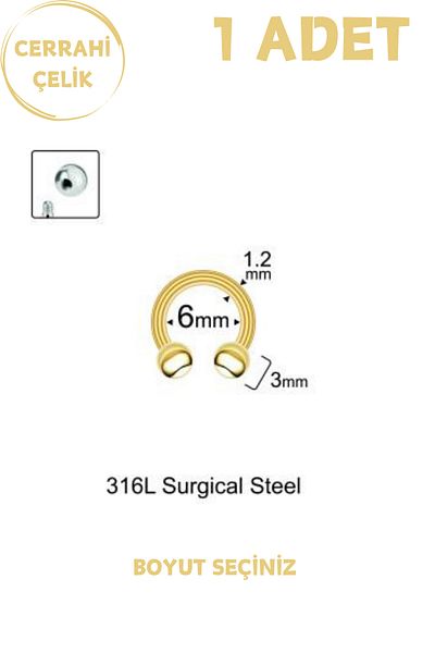 Blisse Piercing ثقب اللولب من الفولاذ الجراحي 316L للجنسين