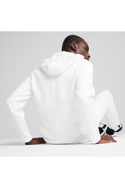 Puma Ανδρικό λευκό μπουφάν Evostripe ( 684613 -02)
