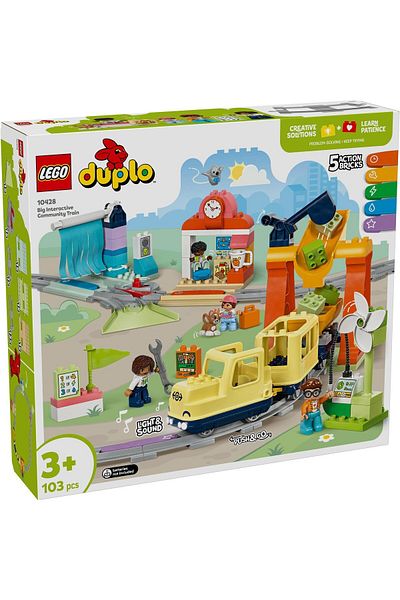 LEGO Set Jucarii LEGO DUPLO® - Tren comunitar interactiv (10428)