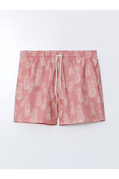 LC Waikiki Kurze gemusterte Herren-Badeshorts