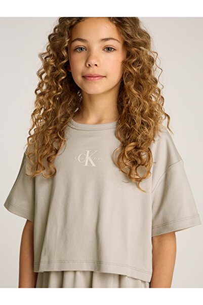 Calvin Klein Calvin Klein Girls Gray T-Shirt Dress