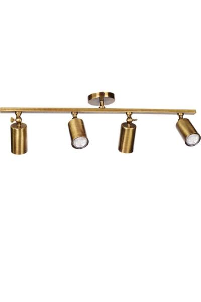 habek avize s Dörtlü Eskitme Led Spot Avize Aplik Armatür Gün Işığı Led Apmullü