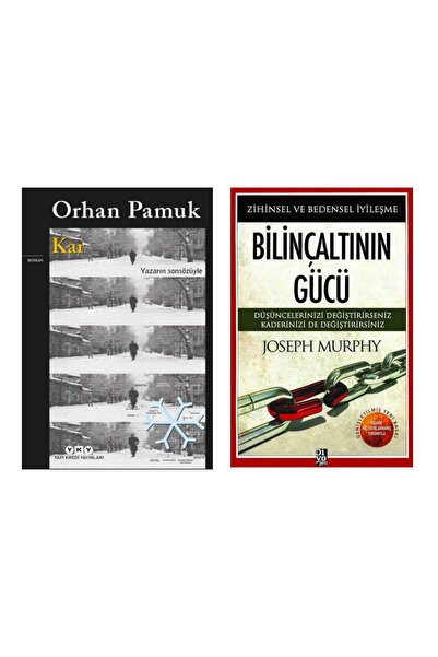 Yapı Kredi Yayınları Kar - Orhan Pamuk - Bilinçaltının Gücü - Joseph Murphy