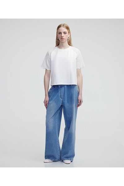 MISS IPEKYOL Tricou cu amestec de scoici