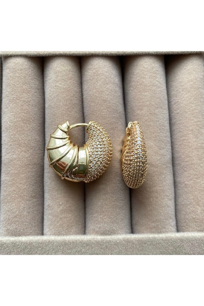 neslyaccessories İthal Seri Deniz Kabuğu Küpe