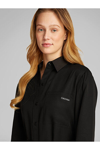 Calvin Klein Calvin Klein Women Black Shirt Dress
