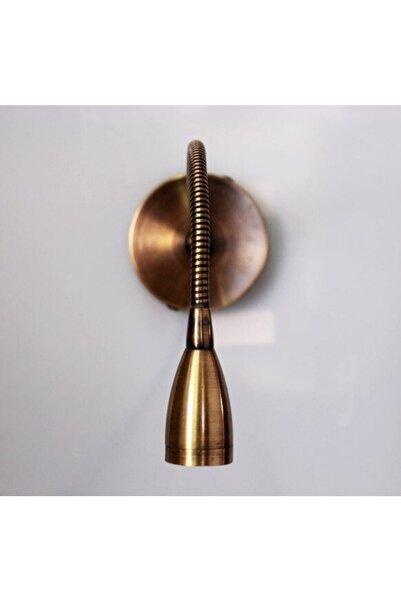 Genel Markalar Eskitme Sprali Led Aplik Okumala Lambası Yatak Başı Aplik Duva...