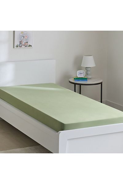 erorex Joy Adventurer Joyful Microfiber Single Jersey Fitted Sheet - 90x200+25 cm