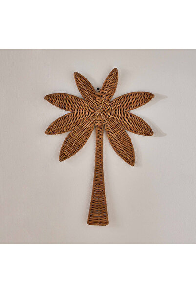 erorex Belmonte Palm Rattan Wall Decor - 34x51 cm