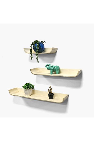 erorex Sera Step Wall Shelf - Set of 3