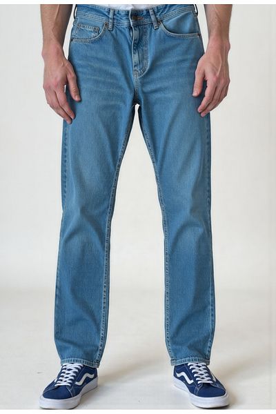 ENZİM JEANS Мъжки прави дънки от 100% памук