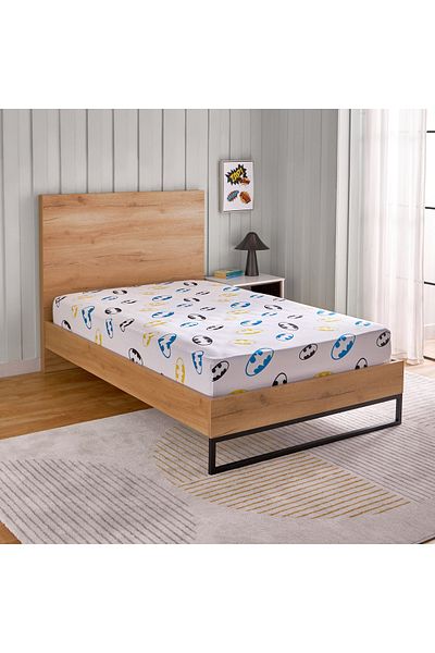 erorex Batman Twin Fitted Sheet - 120x200+25 cm