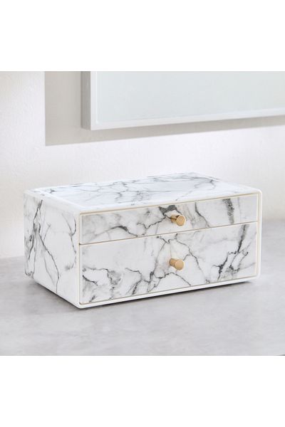 erorex Magnus 2-Tier Storage Drawer Box with Knobs