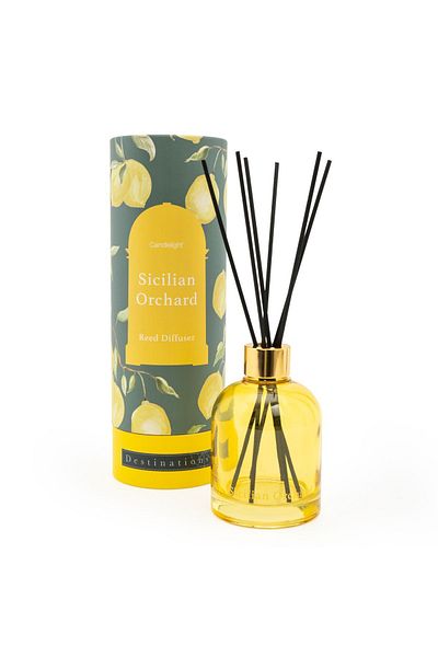 HKG -CAN  LEMON GROVE SCENT 200ML REED DIFFUSER 'SICILIAN ORCHARD'