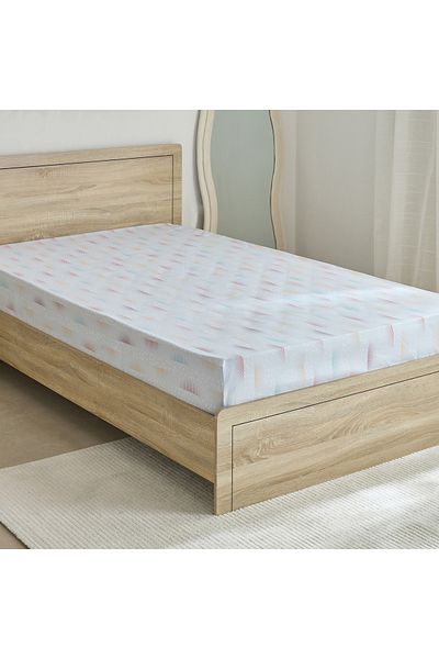 erorex Ivy Sparkle and Shine Twin Microfibre Fitted Sheet - 120x200+25 cm