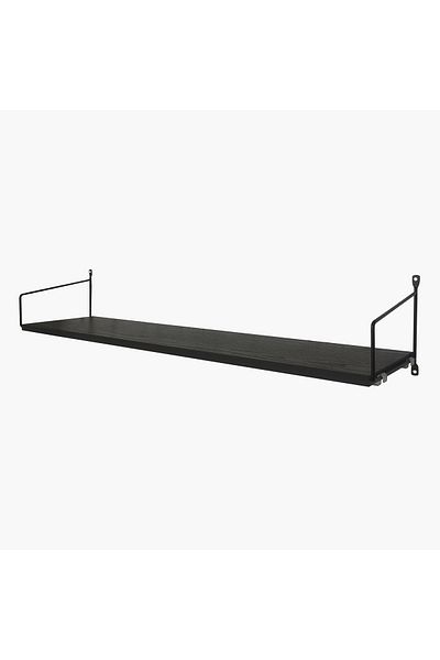 erorex Monty Large 1-Tier Metal Shelf - 80x20x17 cm