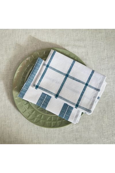 erorex Harley Azure 2-Piece Table Napkin Set - 40x40 cm