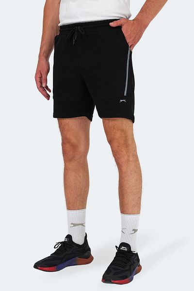 Slazenger Мъжки черни шорти NAZAIRE IN
