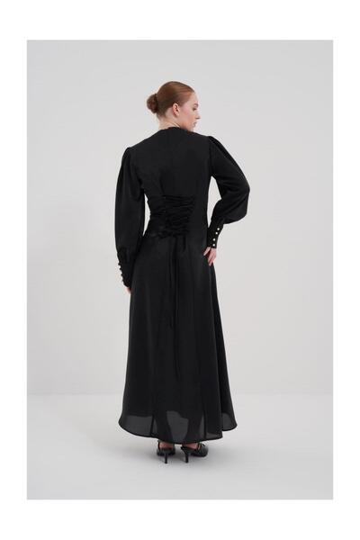 FUSHYA Bağcık Detaylı Abiye Elbise